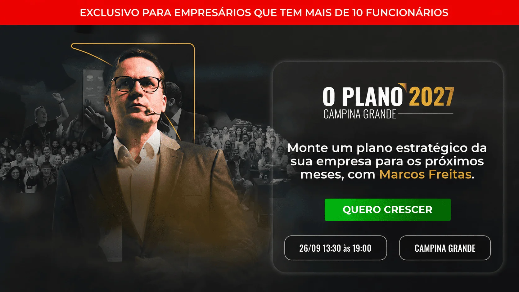 O Plano 2027 - Mentoria Exclusiva para Empresários Que Tem Mais de 10 Funcionários