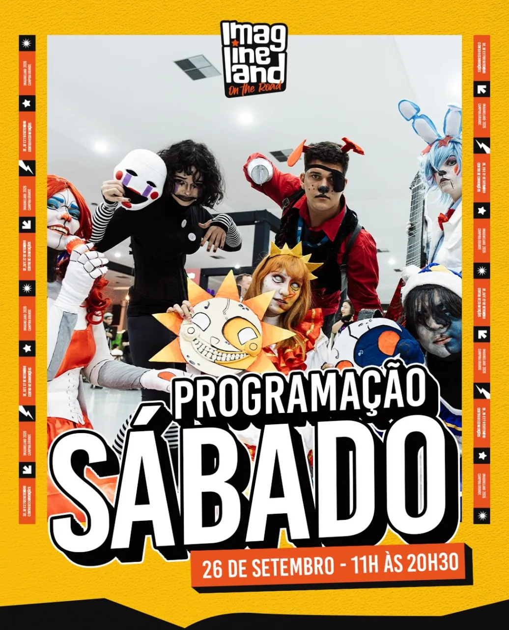 Imagineland - Programação 26/09