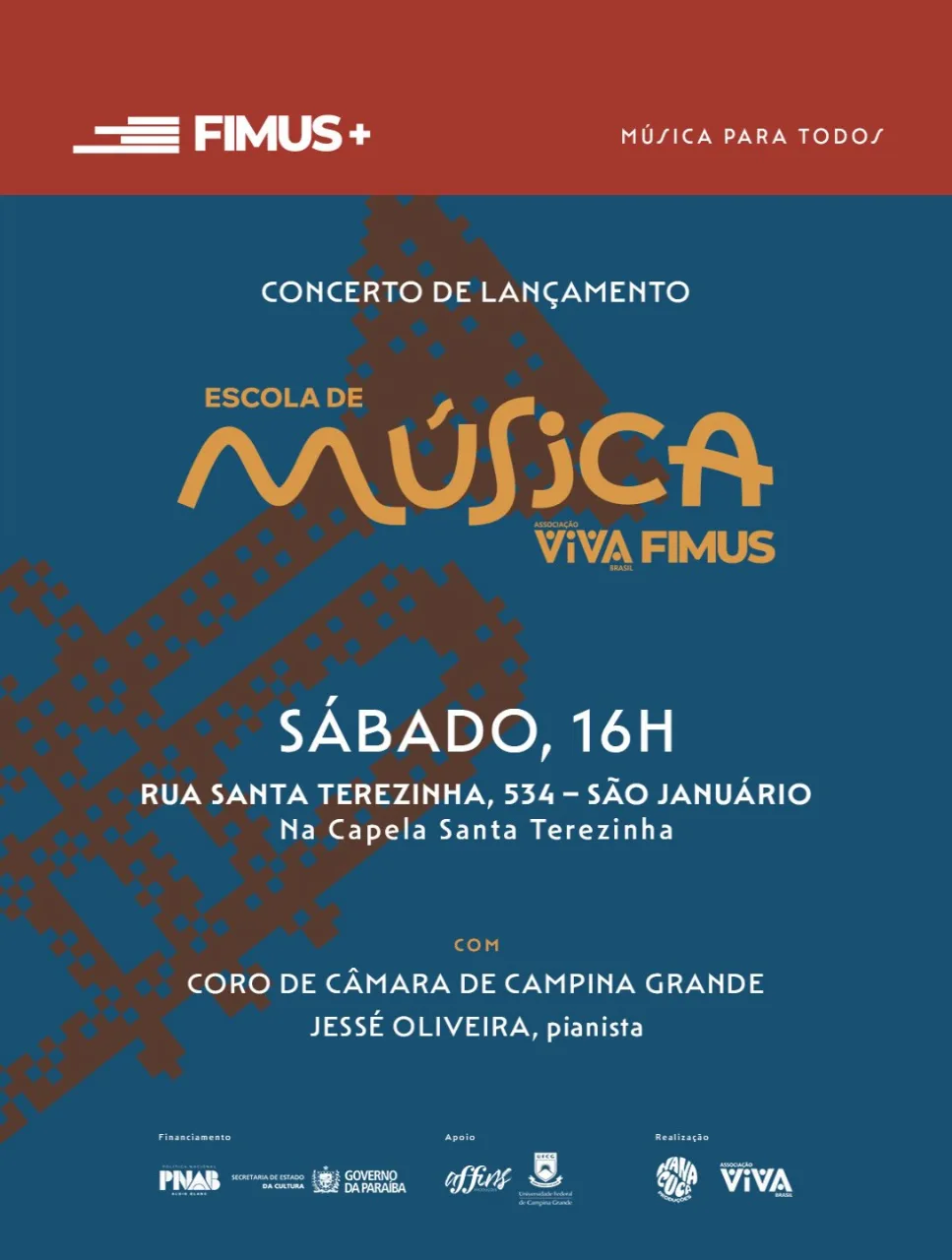 Concerto de Lançamento - Escola de Música FIMUS+