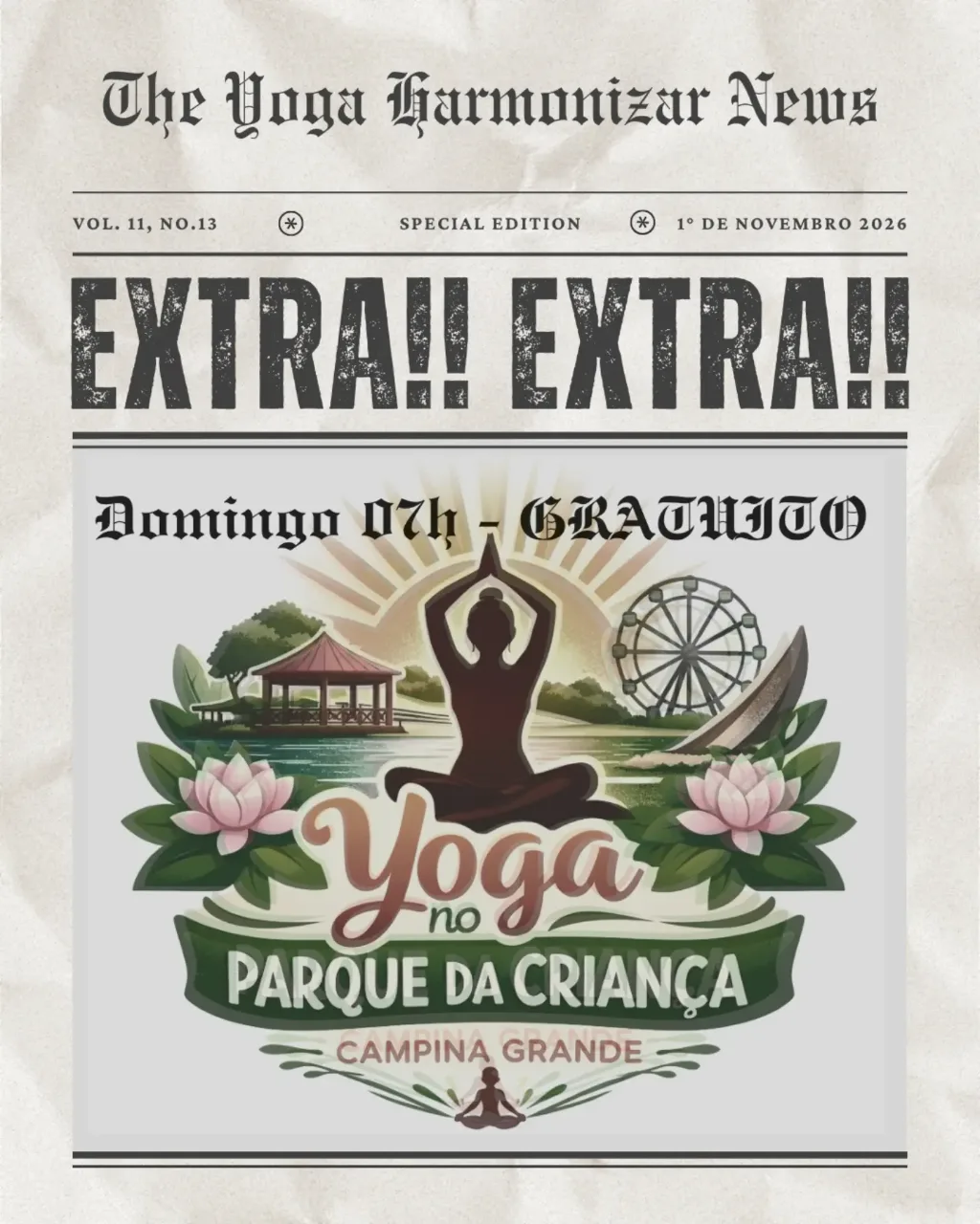Yoga no Parque da Criança