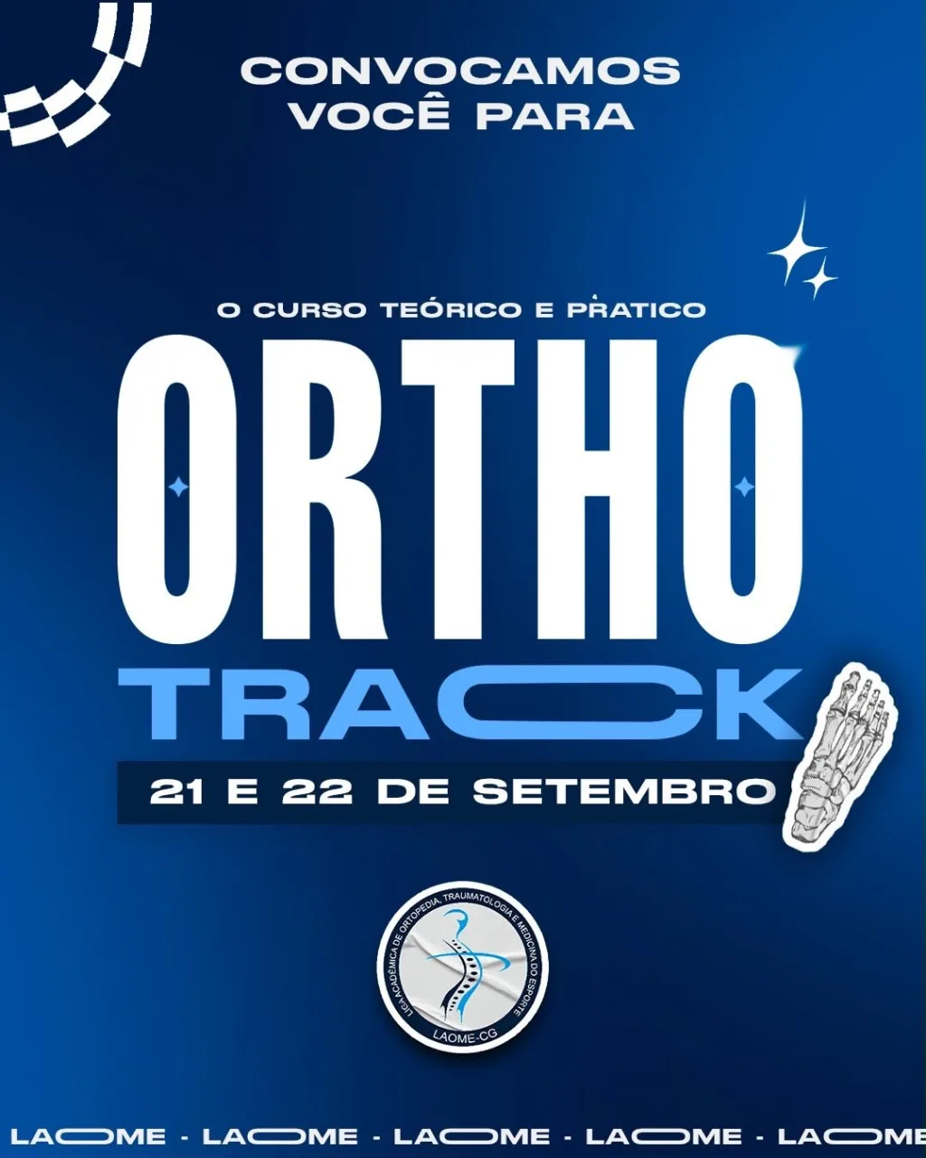 CURSO TEÓRICO E PRÁTICO ORTHOTRACK — MEMBROS INFERIORES
