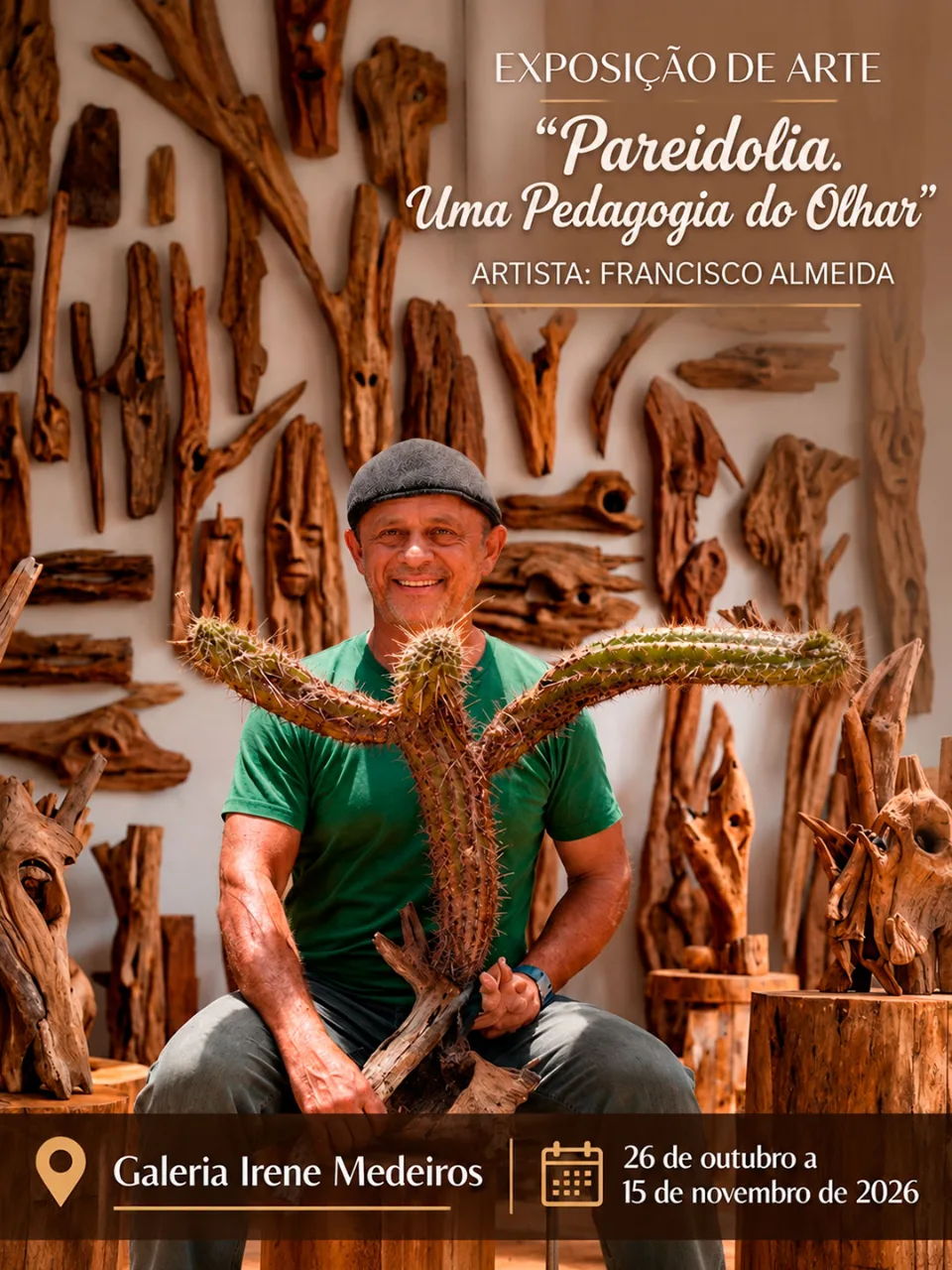 Exposição de Arte: Pareidolia Uma Pegadogia do Olhar