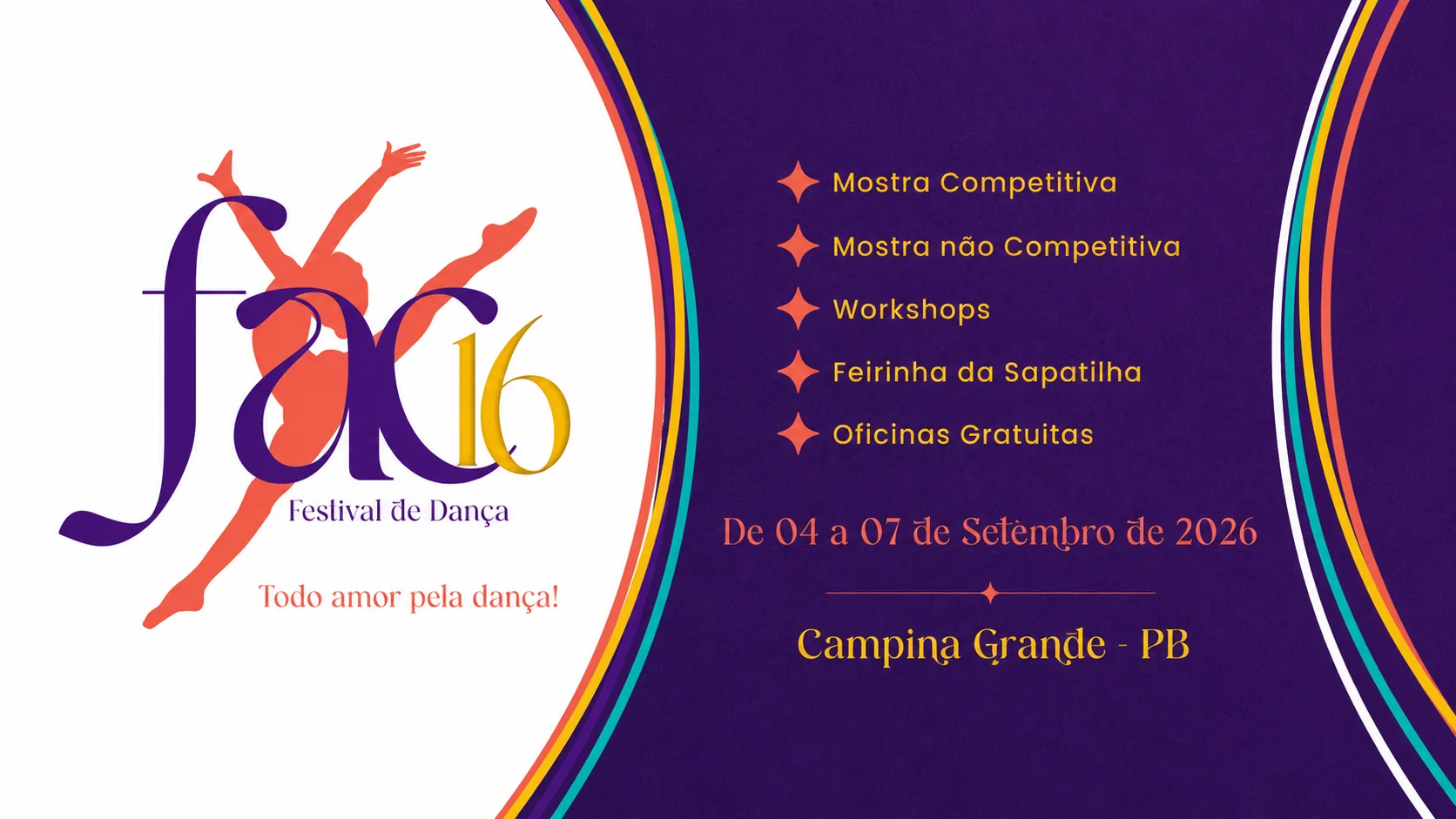 16º FAC Festival de Dança